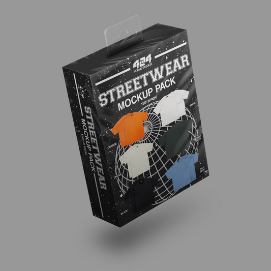 MOCKUP PACK - STREETWEAR TEES